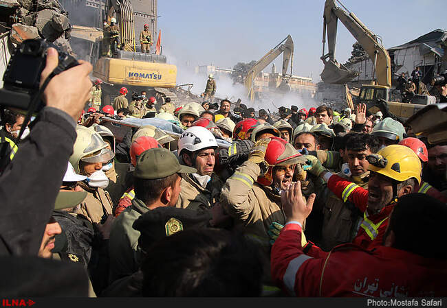 هفتمین روز حادثه پلاسکو/2