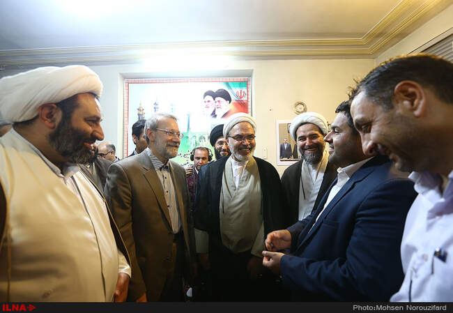 دیدار رئیس مجلس شورای اسلامی با اعضای ستاد بزرگداشت دهه کرامت