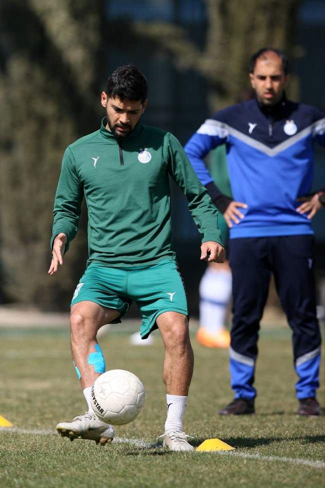 گزارش تصویری تمرینات استقلال