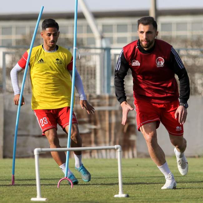 گزراش تصویری نوبت عصر امروز (چهارشنبه) تیم تراکتور 