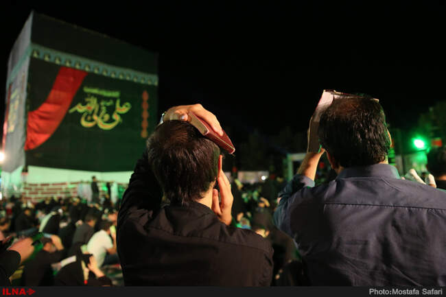 مراسم احیای شب بیست و سوم ماه مبارک رمضان در بهشت زهرا‎