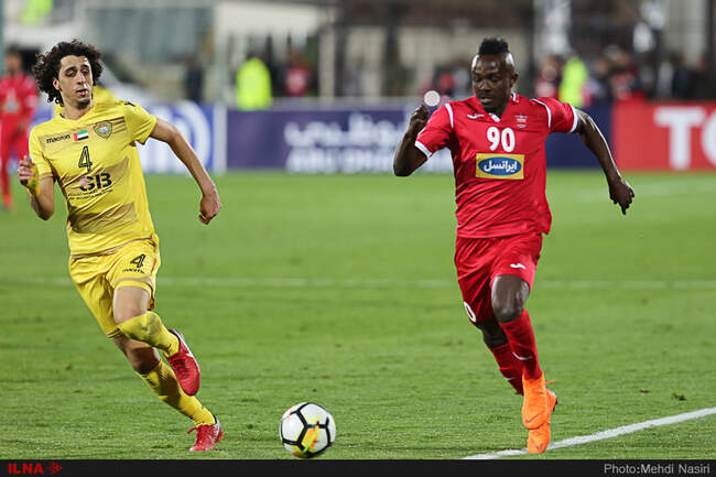 دیدار تیمهای پرسپولیس و الوصل امارات