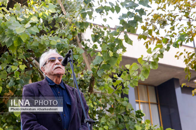 مراسم تشییع پیکر هادی مرزبان