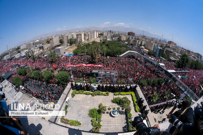 مراسم تشییع پیکر مطهر رهبر شهید انقلاب/ 6