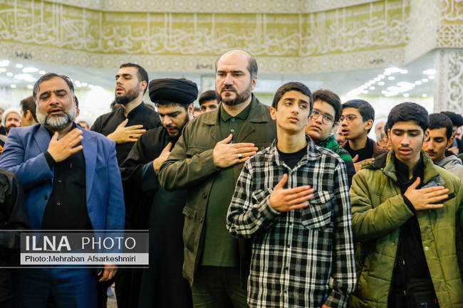 مراسم تشییع محمدمهدی صدیقی