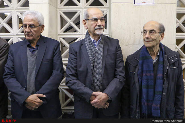 مراسم ترحیم علی‌اکبر معین‌فر 