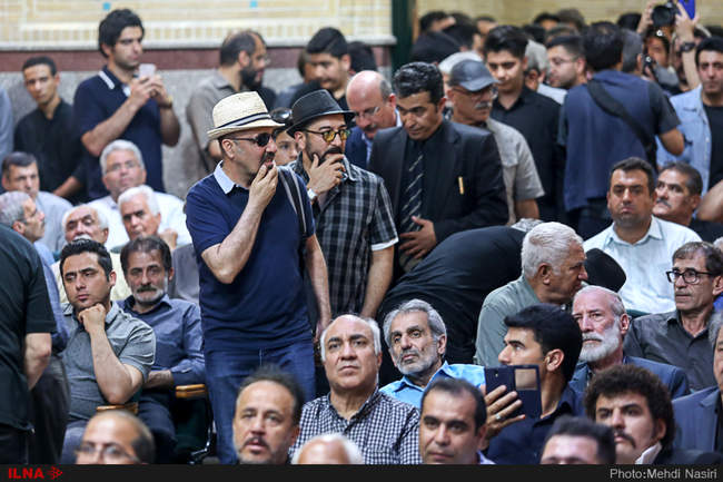 مراسم ختم ناصر ملک مطیعی