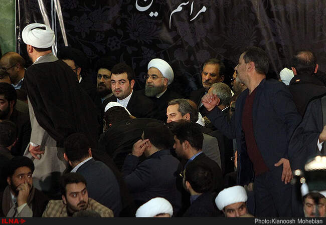 مراسم هفتمین روز درگذشت آیت الله هاشمی رفسنجانی