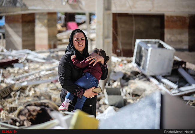 گزارش تصویری از وضعیت ساکنان مسکن مهر در منطقه «سرپل‌ذهاب»