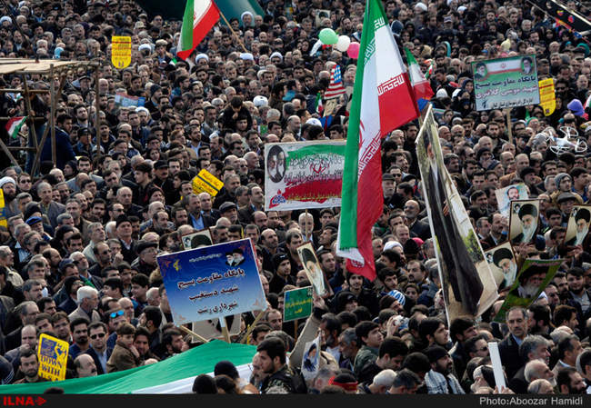 راهپیمایی یوم الله 22 بهمن در رشت/5