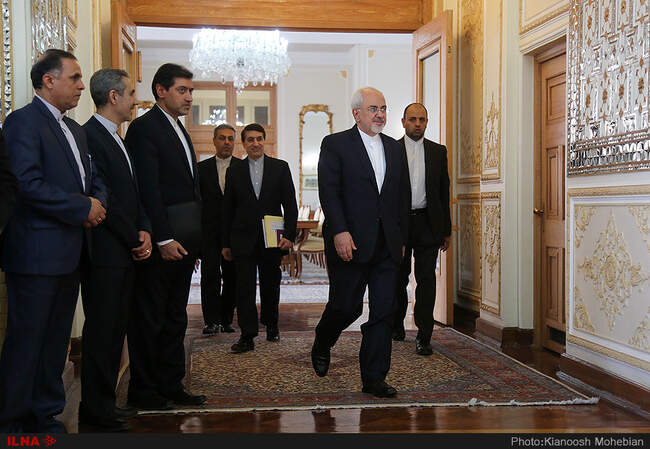 Meeting of Foreign Ministers of Iran and Spain