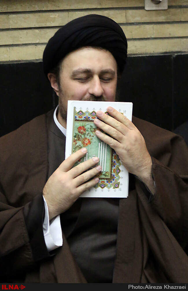مراسم ختم دایی سید محمد خاتمی