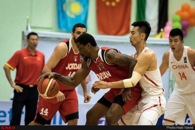 مسابقات بسکتبال آسیا چلنچ /چین - اردن