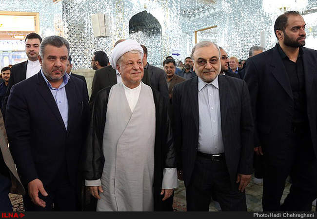 سفر آیت الله هاشمی رفسنجانی به قم