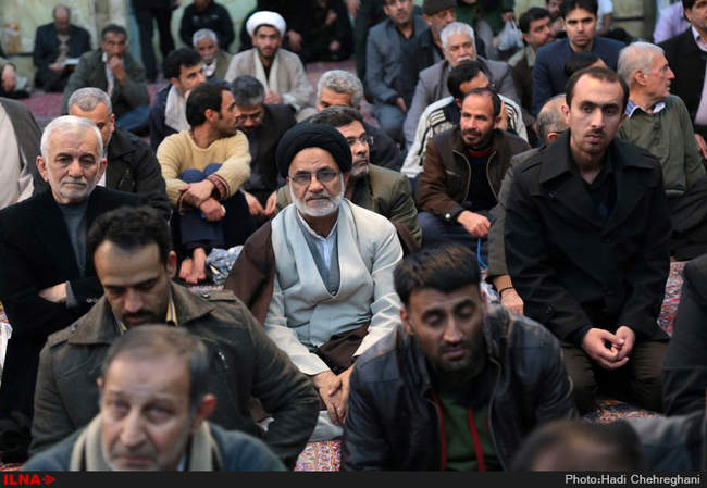 مراسم بزرگداشت مرحوم غضنفر رکن آبادی در مسجداعظم قم