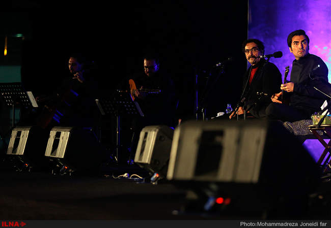 کنسرت شهرام و حافظ ناظری در برج میلاد 