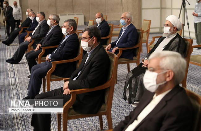 دیدار رئیس‌ و اعضای مجمع تشخیص مصلحت نظام با رهبر انقلاب