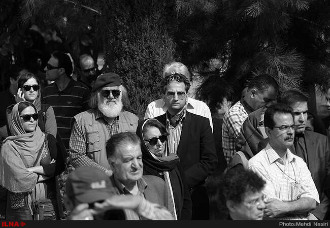 مراسم تشییع پیکر زنده یاد مصطفی کمال پورتراب