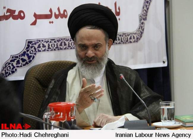 نشست خبری آیت الله حسینی بوشهری