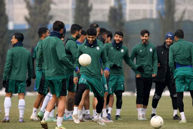 گزارش تصویری تمرین استقلال