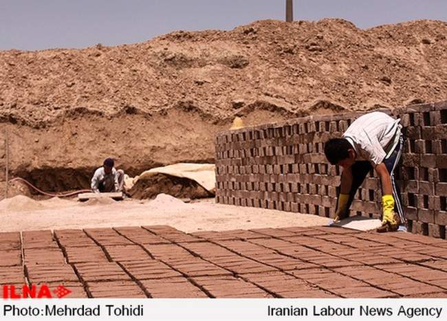 تعطیلات تابستانی کودکان در کوره های تهران