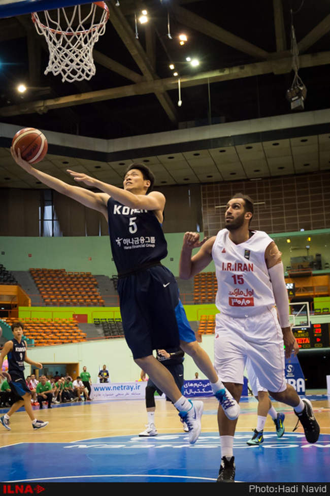 مسابقات فیبا آسیا چلنج / ایران - کره جنوبی