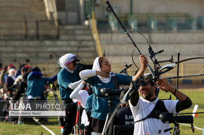 مسابقات قهرمانی کشور تیروکمان جانبازان و توان یابان