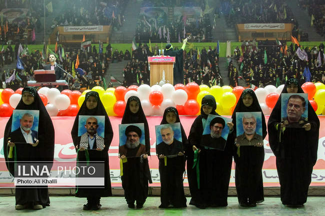 اجتماع دختران حاج قاسم