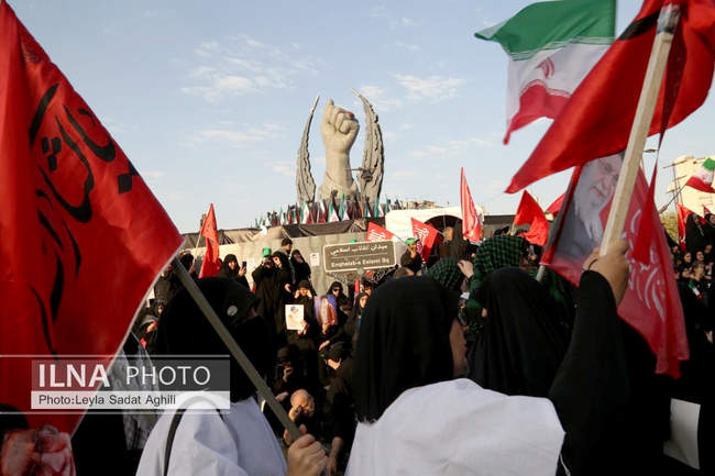 مراسم تشییع پیکر مطهر رهبر شهید انقلاب / 1