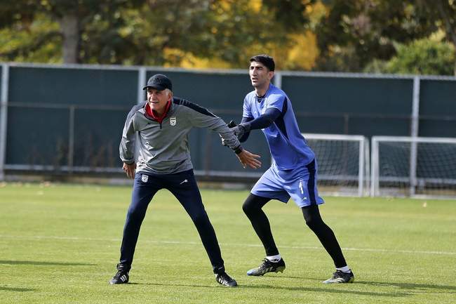 گزارش تصویری تمرین تیم ملی فوتبال ایران