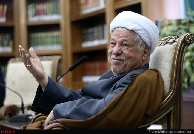 دیدار خانواده مرحوم حجت‌الاسلام دعاگو با آیت‌الله هاشمی رفسنجانی