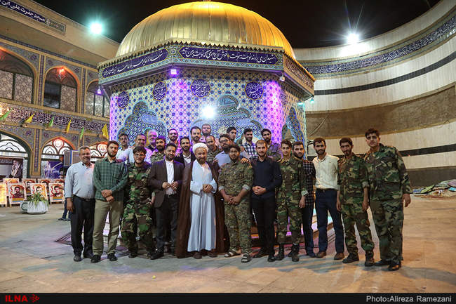 دیدار مردمی رئیس قوه قضاییه در مسجد علی بن الحسین (ع)