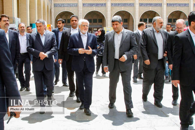 بازدید معاون اول رئیس‌جمهور از نمایشگاه کتاب تهران