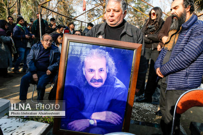 مراسم تشییع پیکر «سعید پیردوست»