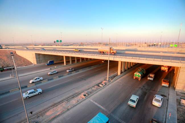 نمایی دیدنی از پروژه های خیابان تابان و آسمان و پل آفتاب اصفهان