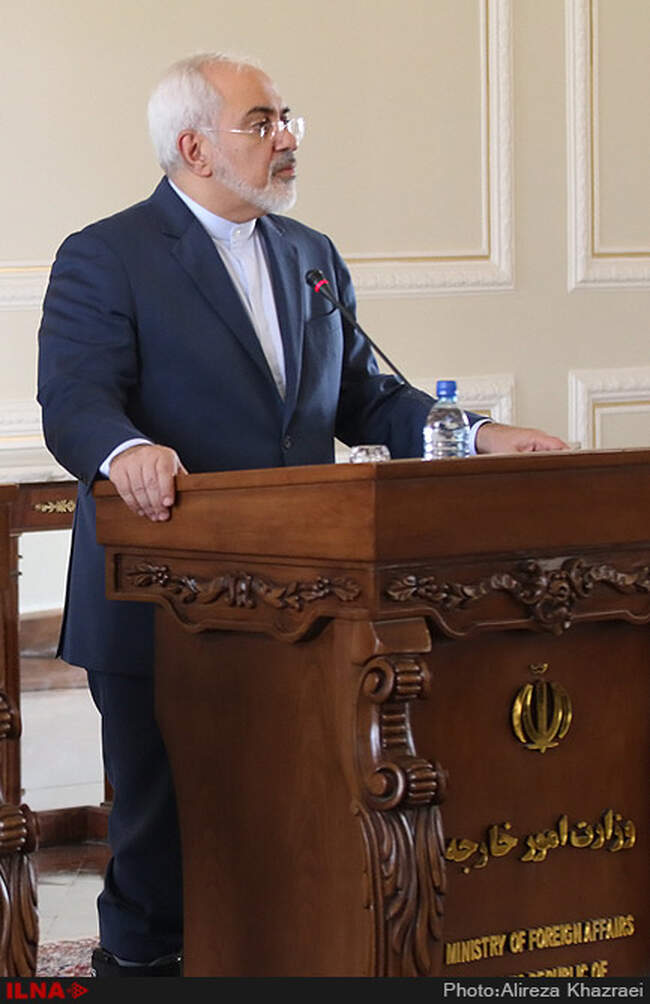 دیدار محمدجواد ظریف با رتنو مرسودی وزیر امور خارجه اندونزی