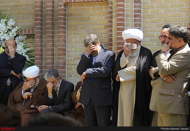  مراسم تشییع پیکر مرحوم حمید سبزواری 