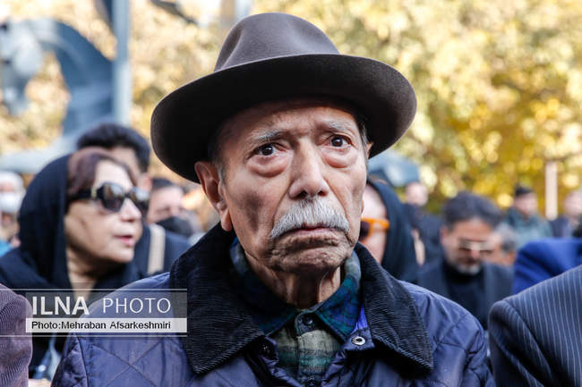 مراسم تشییع پیکر هادی مرزبان