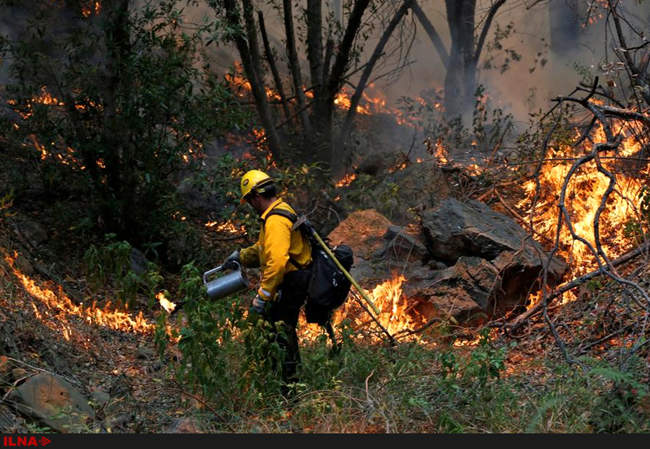  آتش سوزی در کالیفرنیا