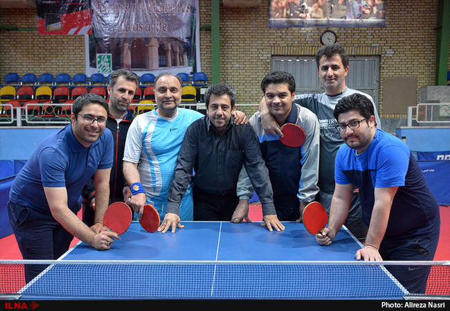 مسابقات تنیس روی میز و تیراندازی اصحاب رسانه استان قزوین 