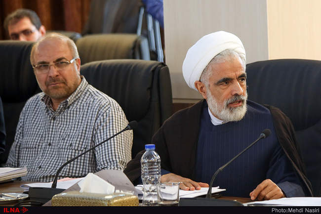 جلسه امروز مجمع به روایت تصویر؛ از صندلی خالی جنتی و هاشمی‌شاهرودی ت