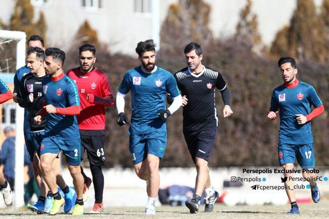گزارش تصویری از تمرینات پرسپولیس 