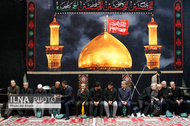 مراسم گرامیداشت شهدای حمله رژیم صهیونیستی به زندان اوین