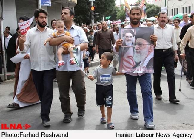 راهپیمایی باشکوه روز جهانی قدس / قزوین