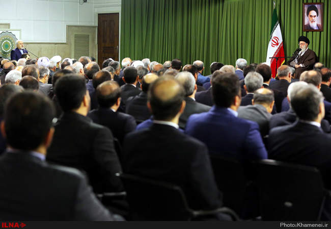 دیدار وزیر امور خارجه، سفیران و مسئولان نمایندگی‌های ایران در خارج 