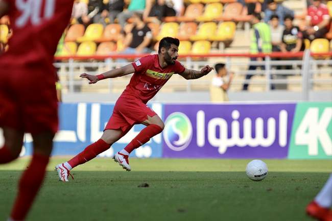 گزارش تصویری بازی فولادخوزستان  و ملوان بندر انزلی