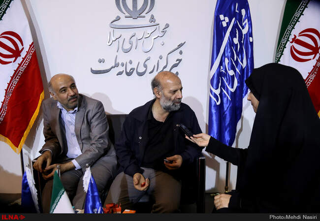 بازدید علیرضا محجوب رئیس فراکسیون کارگری مجلس ازنمایشگاه مطبوعات و خبرگزاری‌ها 