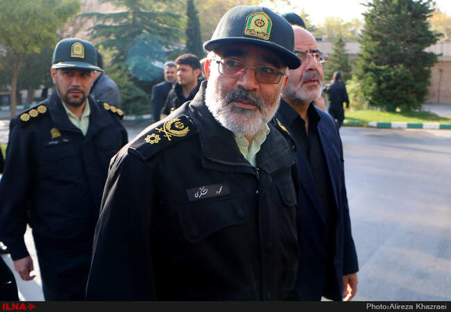 مراسم تشییع پیکر امیر سرتیپ بهرام پور