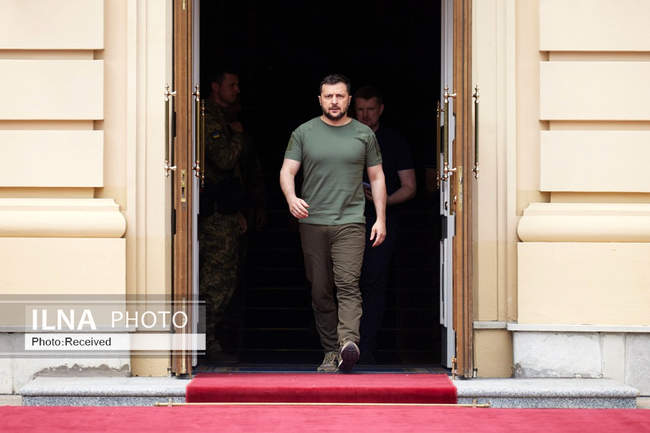 دیدار ولودیمیر زلنسکی با سران ۴ کشور جهان 