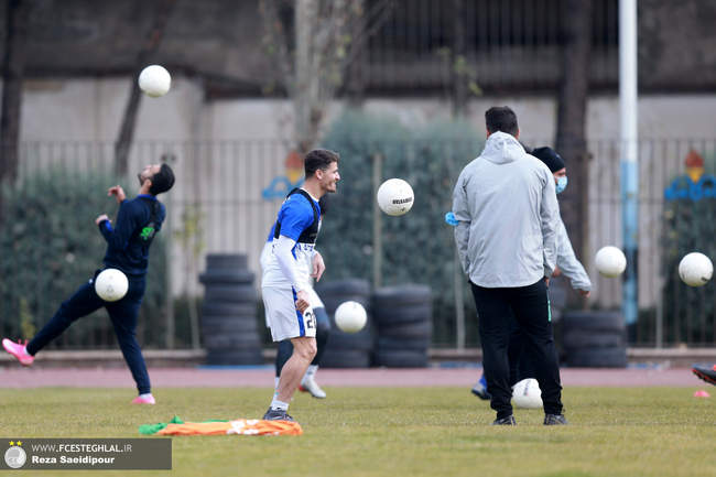 بازگشت استقلالی‌ها به تمرینات(گزارش تصویری)